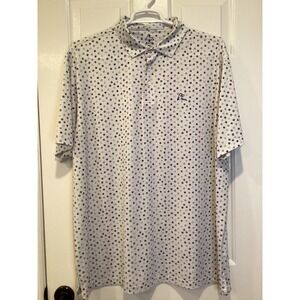 Rhoback Polo Shirt Mens 3XL "The Paw Print" Performance Stretch Golf XXXL